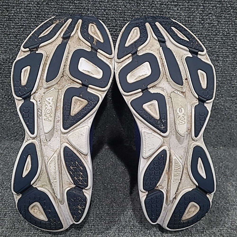 Hoka Bondi 8  Womens Sz 10.5 B‎ Outer Space Bellwether Blue Running 1127952 OSBB - Picture 12 of 16